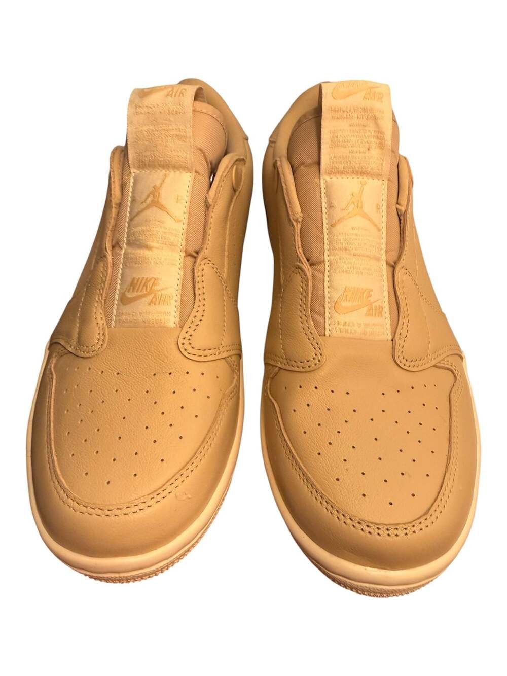 Womens Air Jordan 1 Low Slip-On Desert Ore - Picture 6 of 6